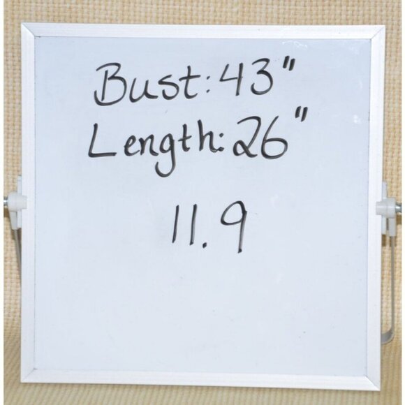 Worthington Ladies XL Neutral Cream Boxy Ribbed Blouse 3/4 Puff Sleeve Modest - Picture 9 of 9